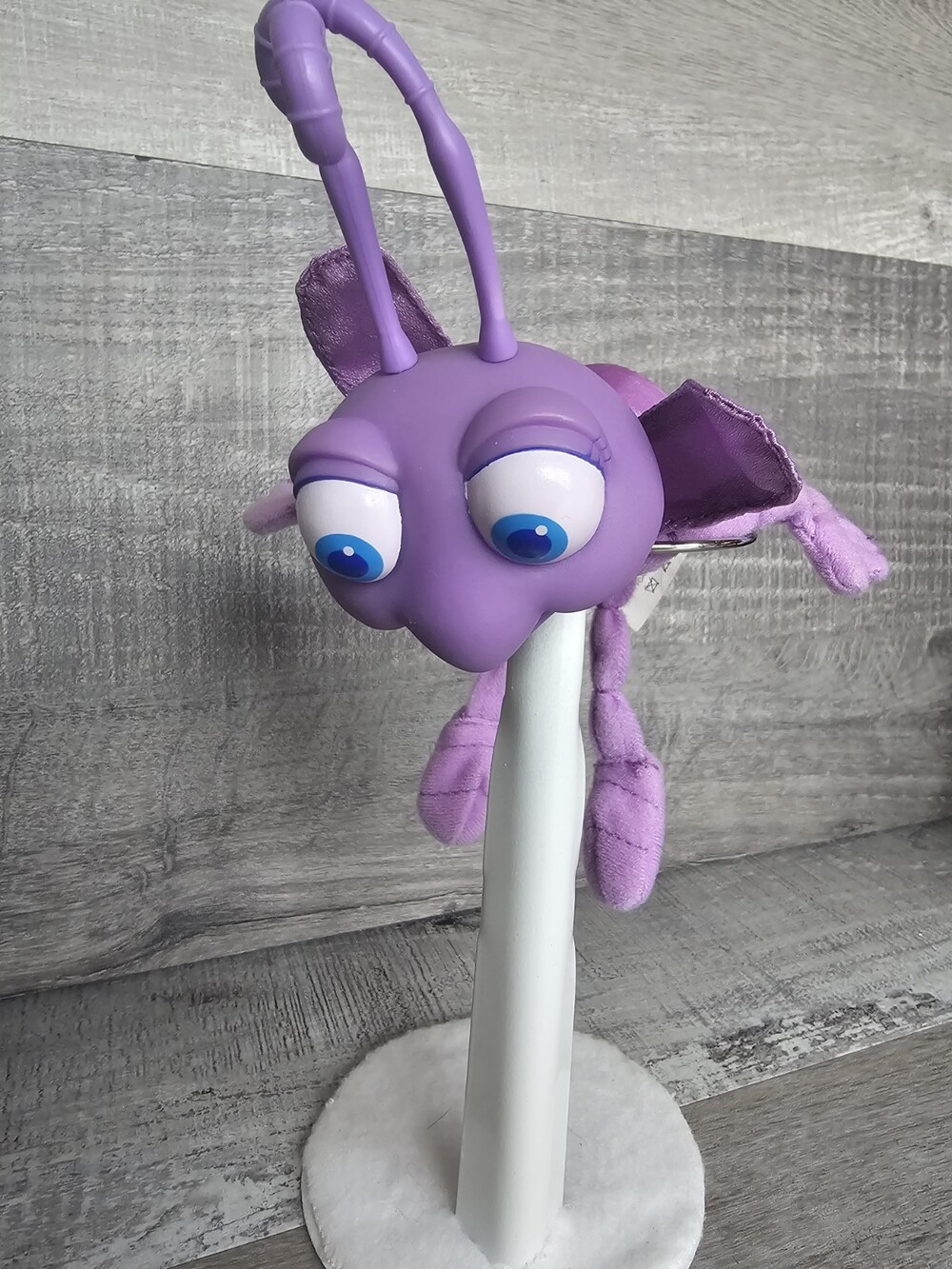 Mattel 1998 Bugs Life Ant PRINCESS DOT 8" Plush w Plastic Head Disney Figure Toy